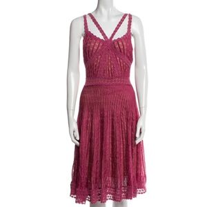 Vintage Christian Dior Lace Knit Dress